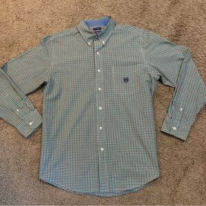 Chaps Easy Care Button Down Shirt Medium
